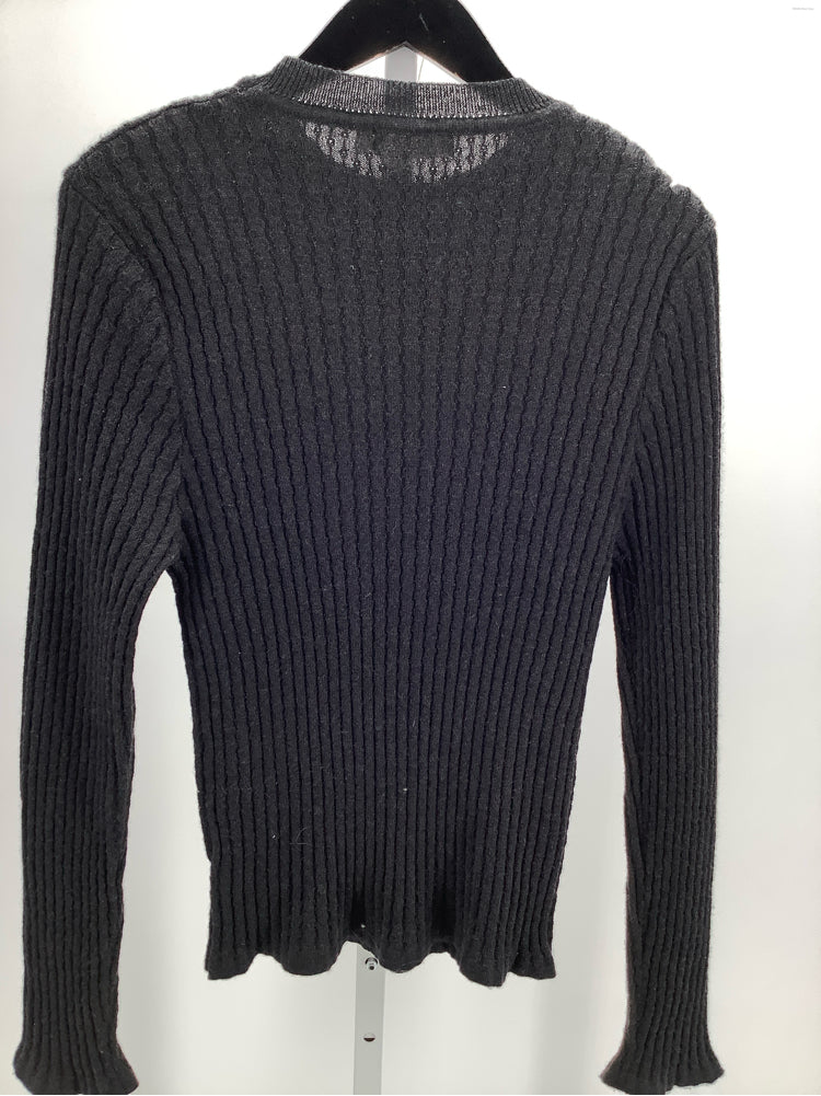 Micaela Greg Size L Black Sweater