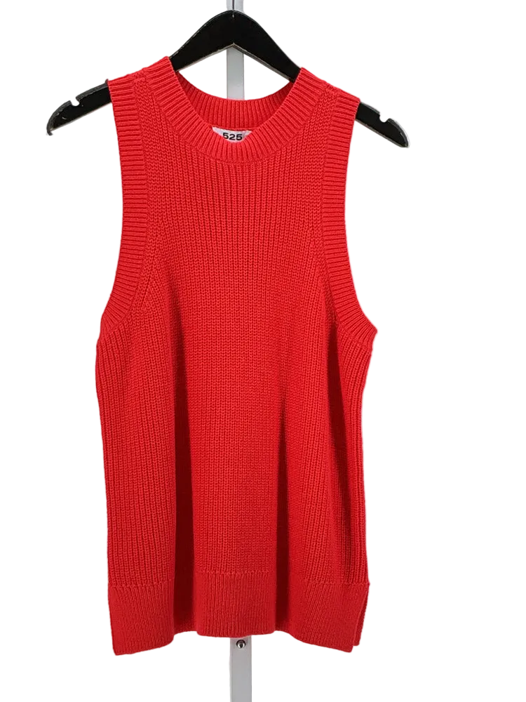 525 Size S Orange Tank Top