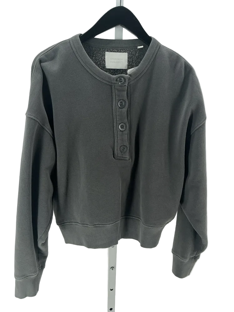 Citizens of Humanity Size S Gray Mirelle Sweatshirt