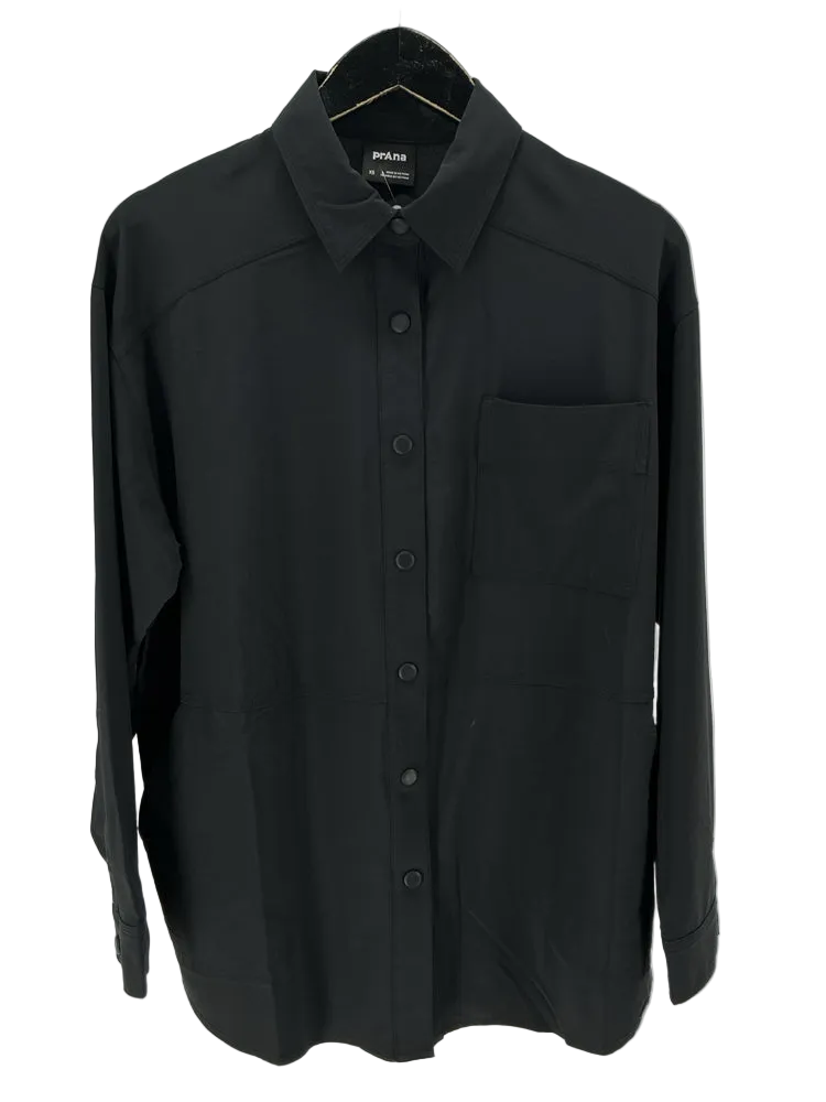 Prana Size XS Black Shirt