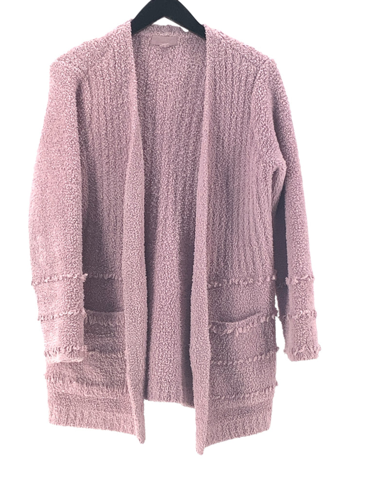 Barefoot  Dreams Size S Pink Cardigan