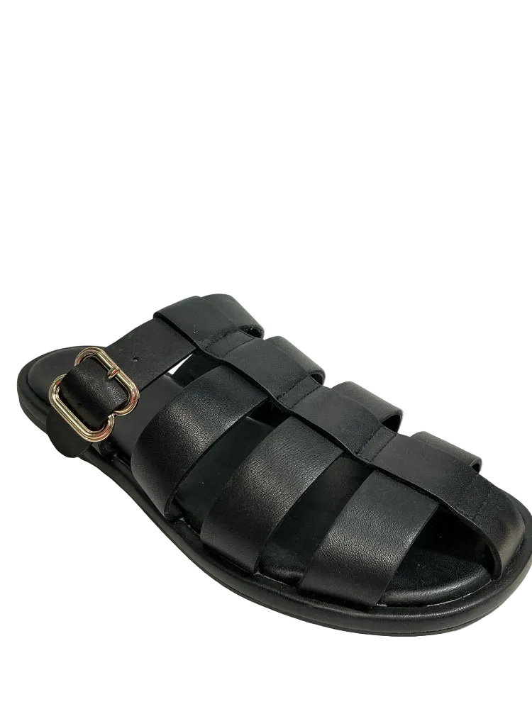 Splendid Shoe Size 9 Black Fatima Sandals
