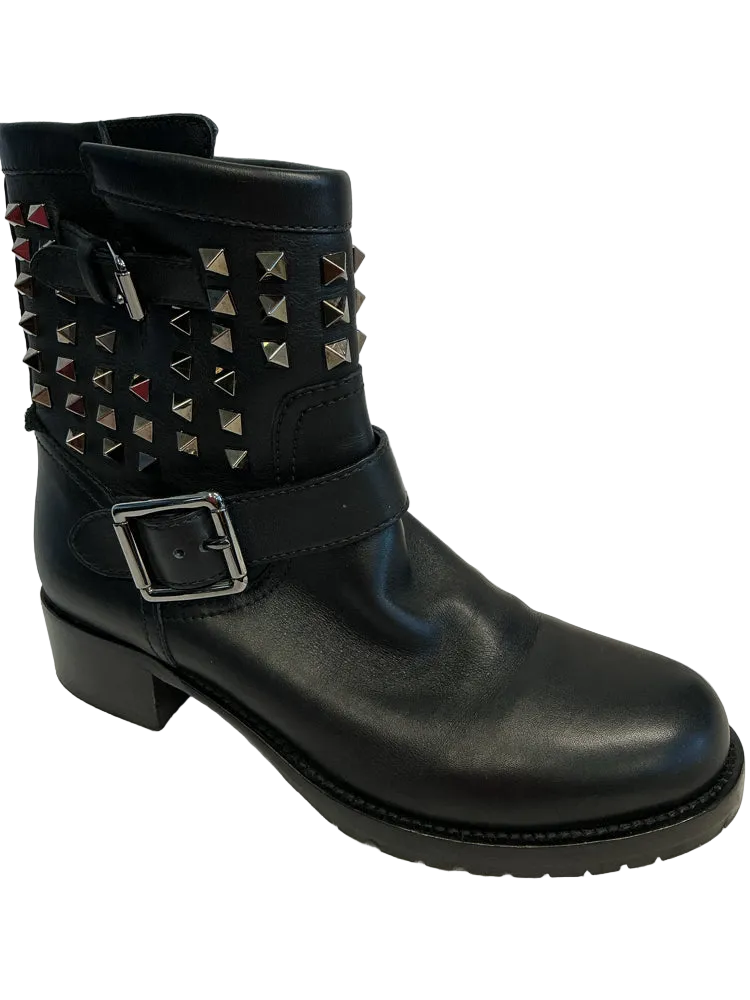 Valentino Shoe Size 9 Black Booties