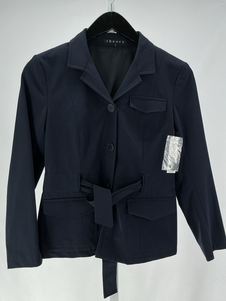 Theory Size 4 Black Jacket