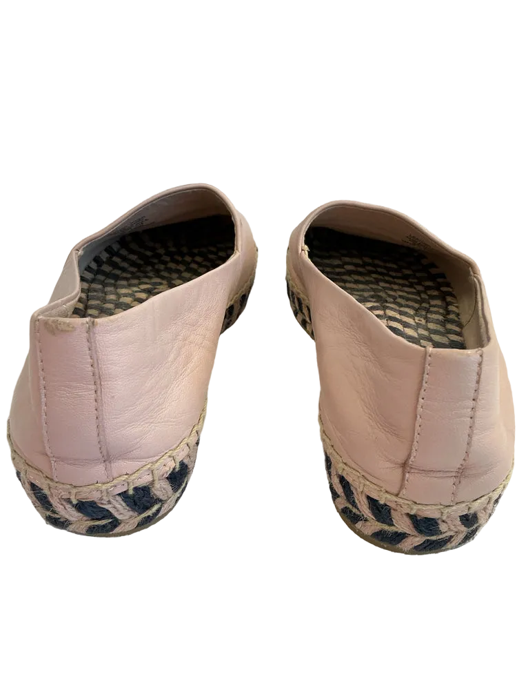 Tory Burch Shoe Size 8 Pink & Navy Flats