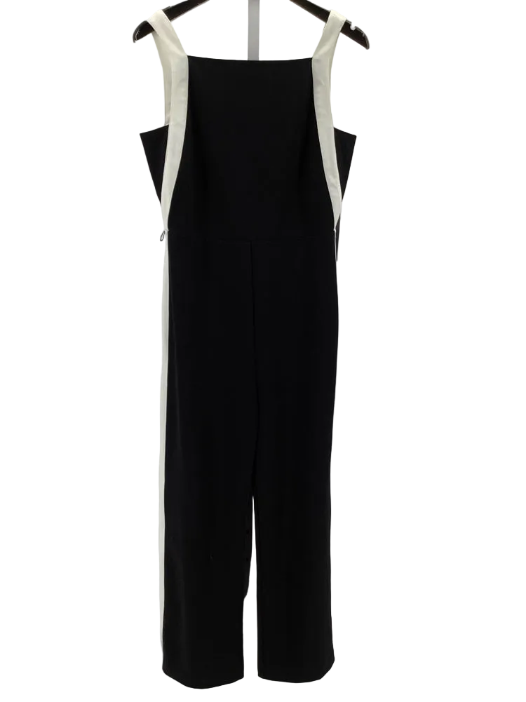White House Black Market Size 6 Black & White Jumpsuit