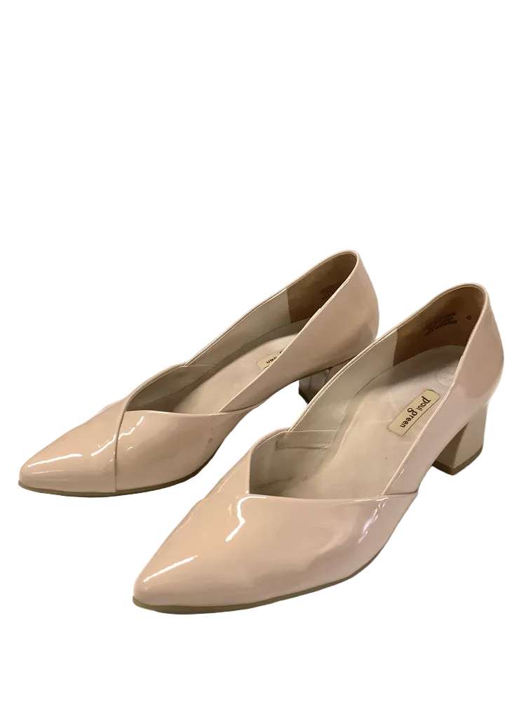 Paul Green Shoe Size 8.5 Beige Rendi Heels