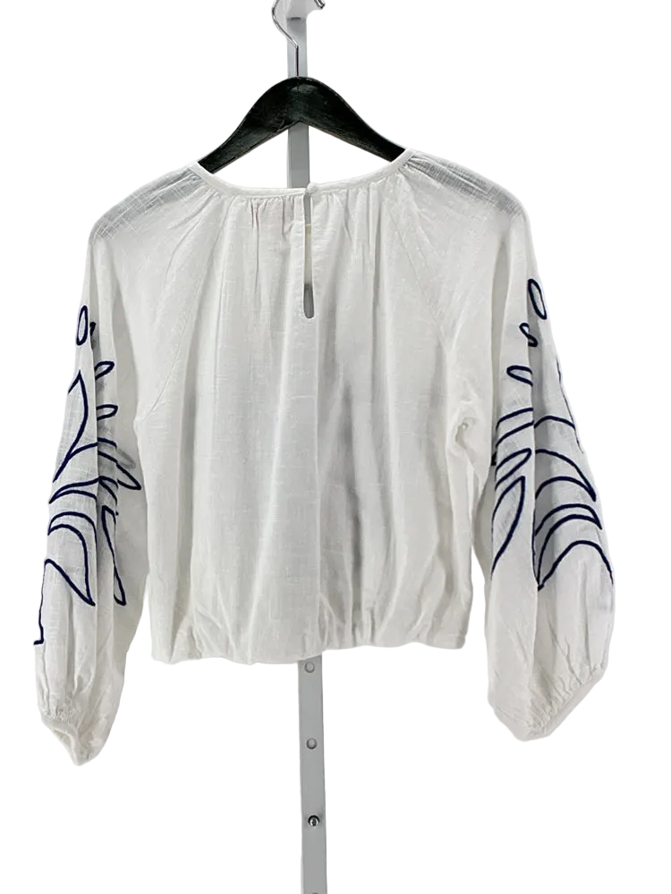 CIEBON Size XS White & blue Shirt