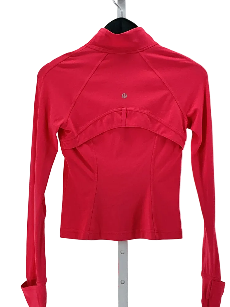 lululemon Size 4 Pink Define Jacket