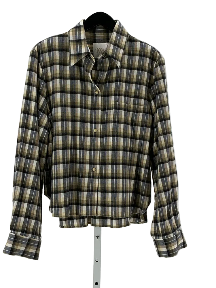 TWP Size XS/S Tan Multi Shirt
