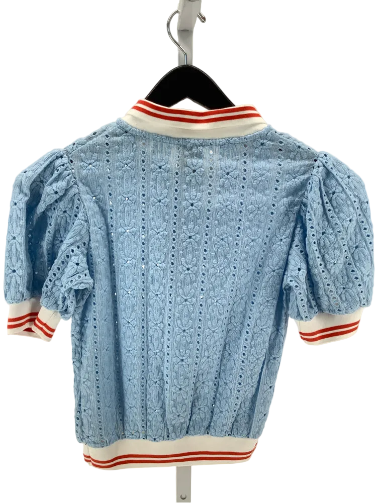 Maeve Size XXS Blue Multi Shirt