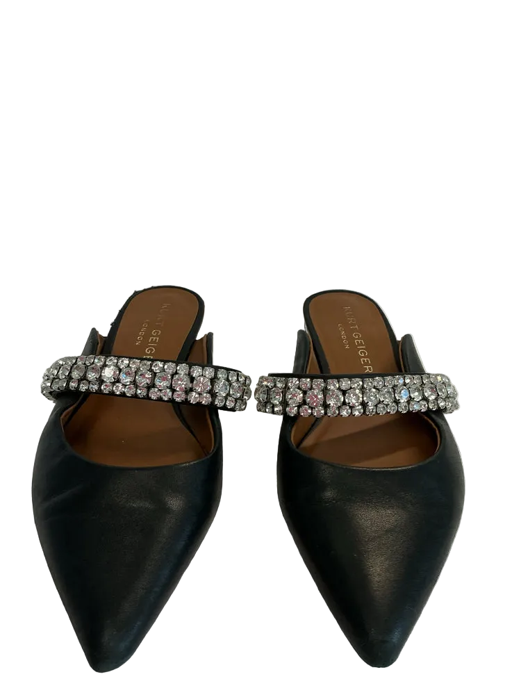 Kurt Geiger Shoe Size 6.5 Black Mules