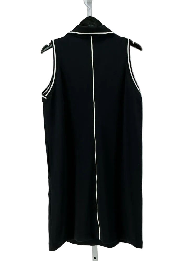 Spanx Size L Black & White Dress