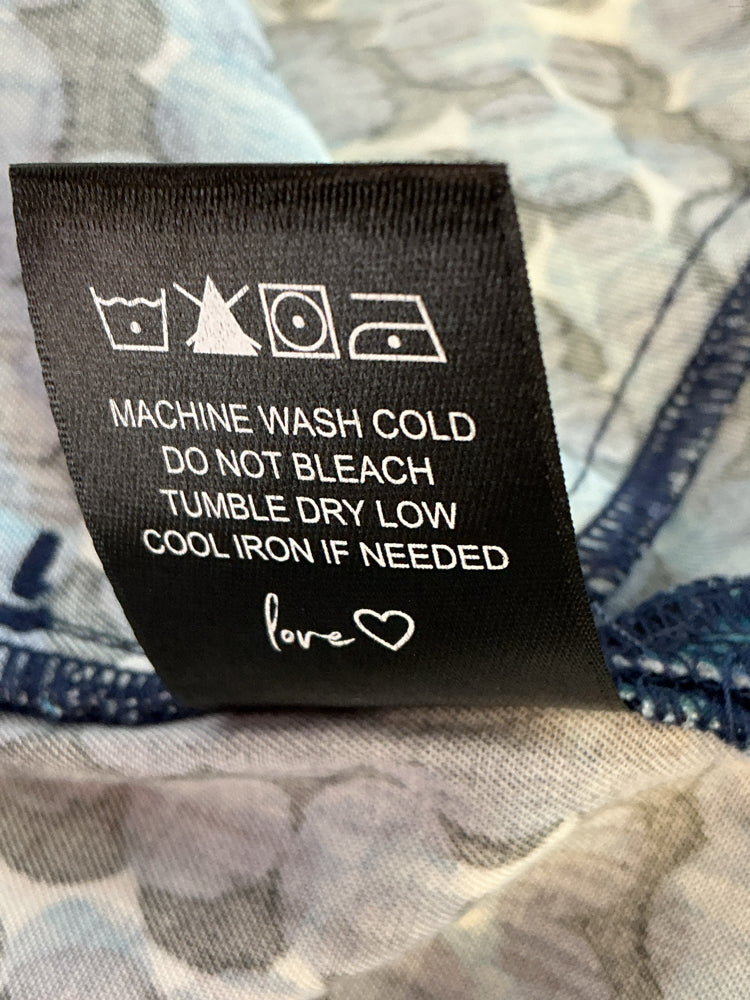Nic & Zoe Size M Navy multi Dress