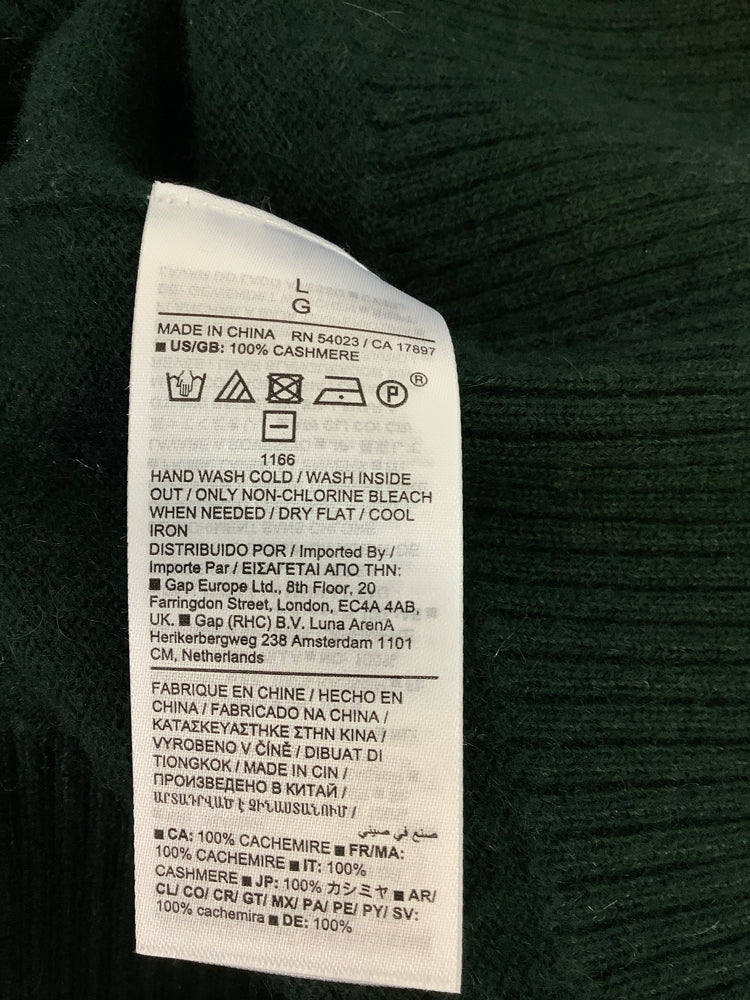 Banana Republic Size L Green Sweater