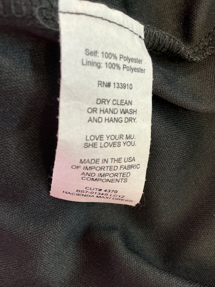 show me your MUMU Size XL Black & White Dress