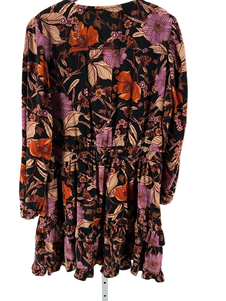 Pilcro Size 2X Black multi Dress