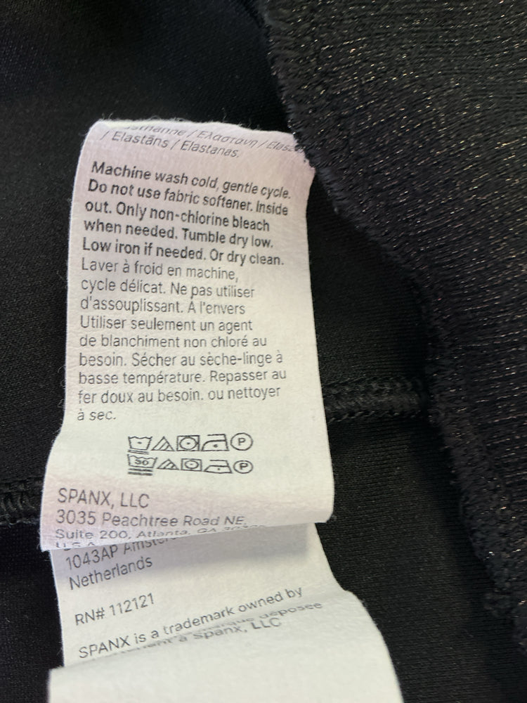 Spanx Size S Black Pants