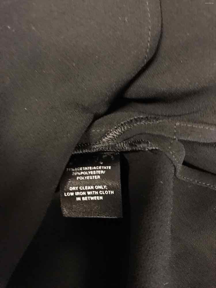 Lafayette 148 Size L Black & White Tilly Shirt