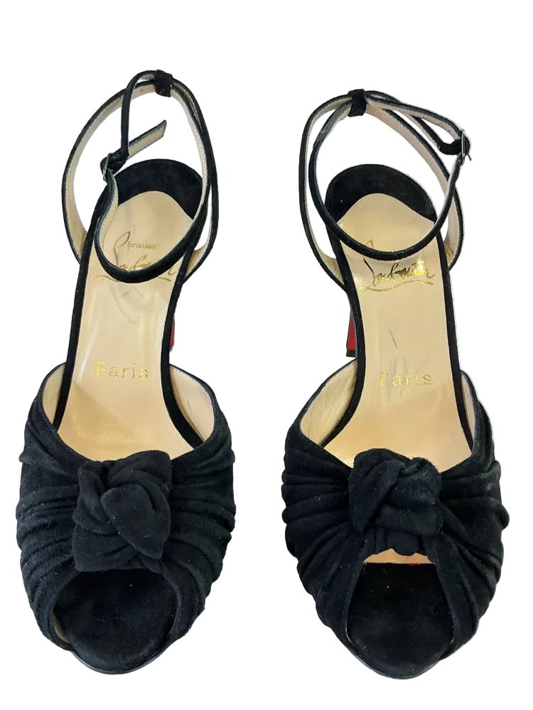 Christian Louboutin Shoe Size 6.5 Black Heels