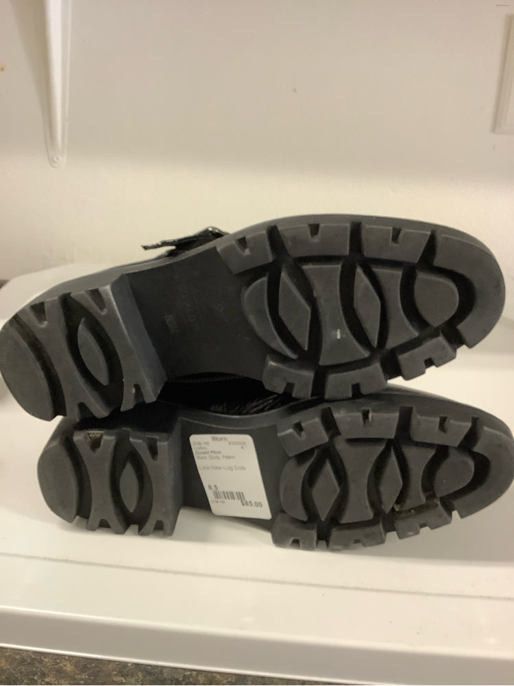 Donald Pliner Shoe Size 8.5 Black Elody Loafers