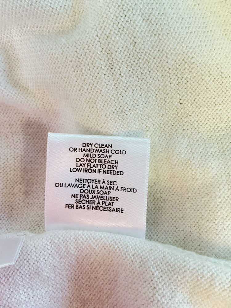 Lauren Manoogian Size S White Sweater