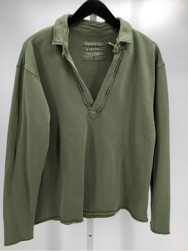 Frank & Eileen Size M Olive Patrick Shirt