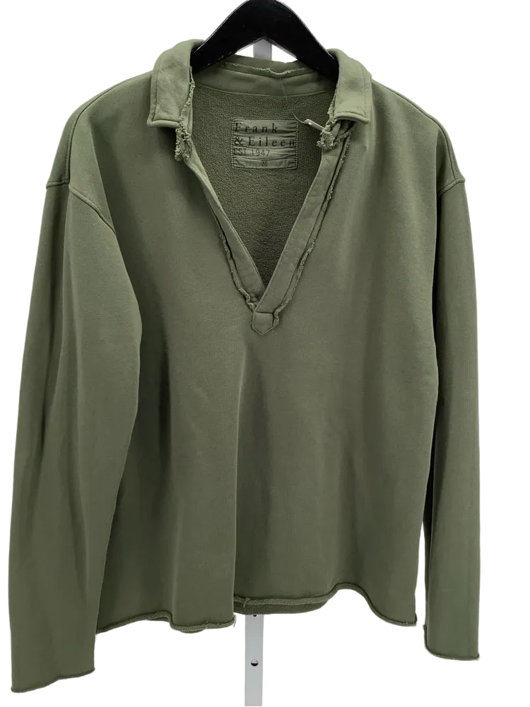 Frank & Eileen Size M Olive Patrick Shirt