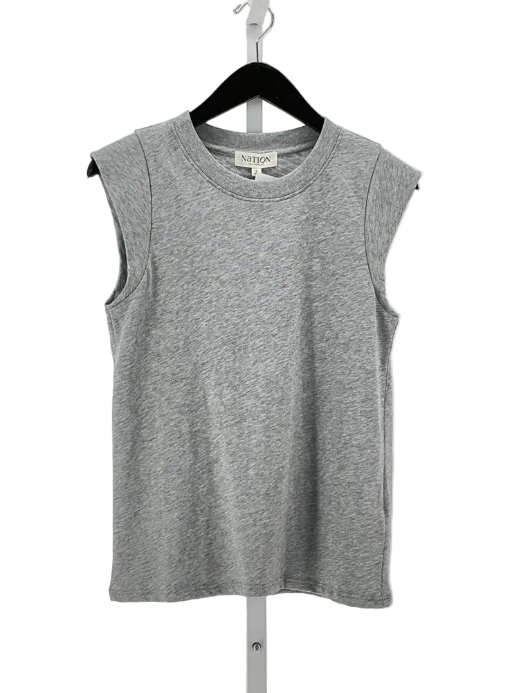 Nation Size S Gray Shirt
