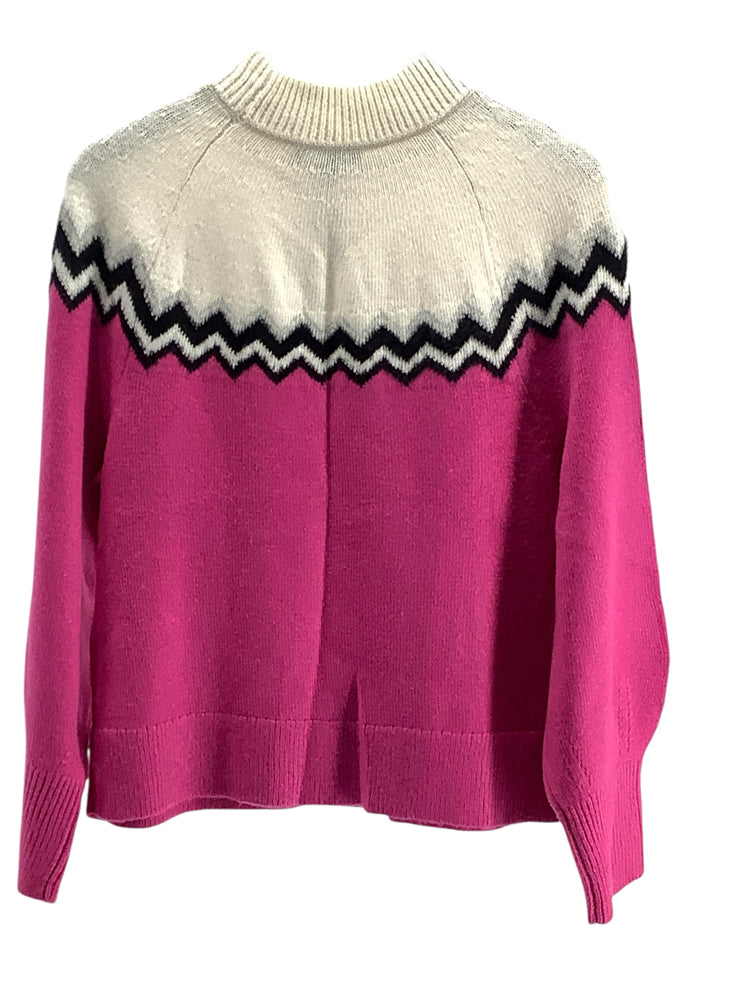 Ann Taylor Size M Cream multi Sweater