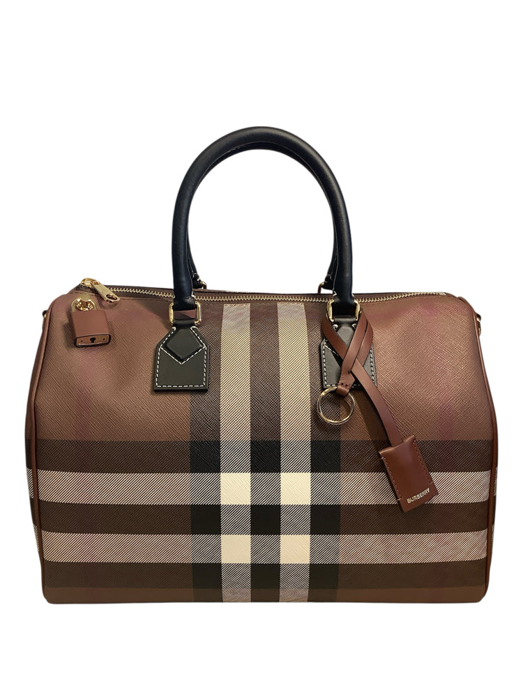Burberry Brown Multi Handbags