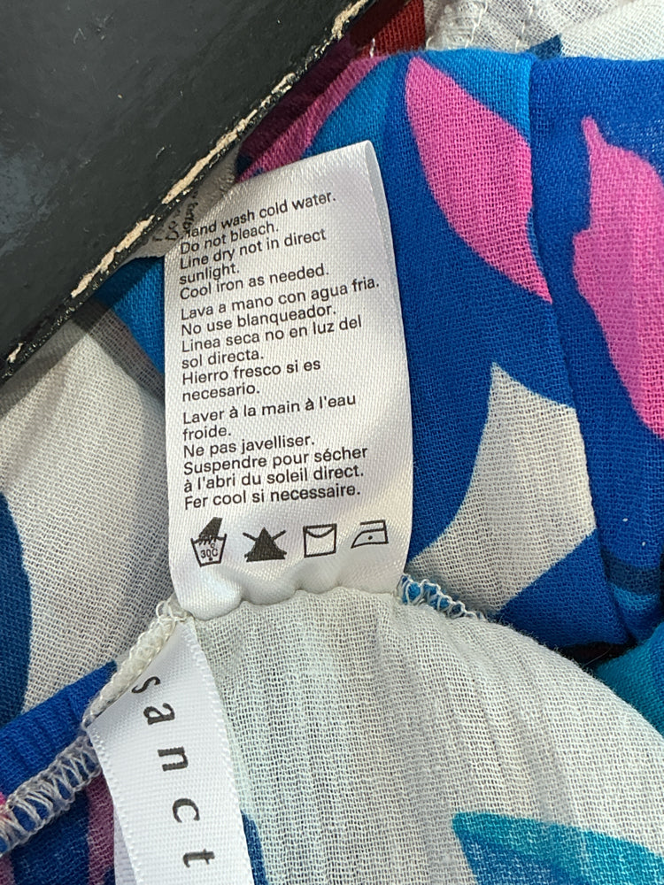 Sanctuary Size XL Blue Multi Coverup