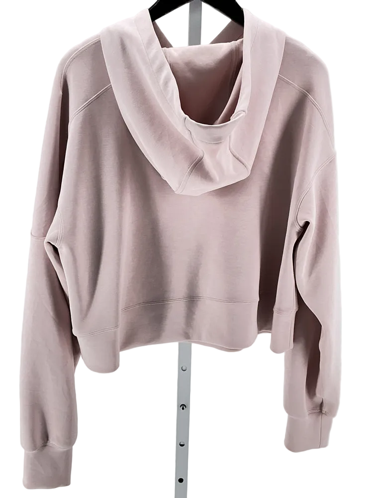 lululemon Size 14 Pink Get Centered Crop Sweatshirt