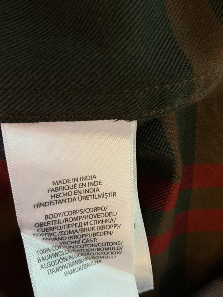 Polo Size S Brown Multi Shirt