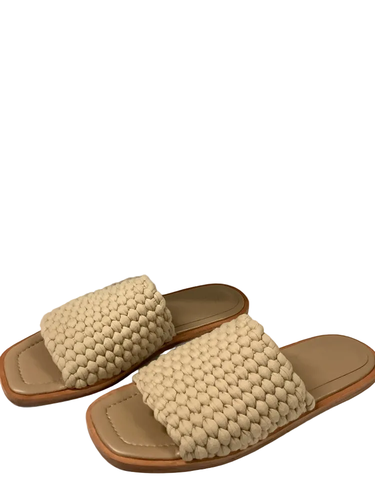 marea Shoe Size 12 Tan Slides