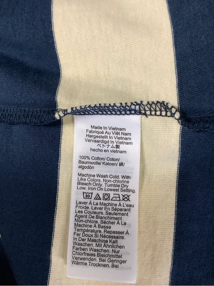Jcrew Size L Yellow Multi Rugby Shirt