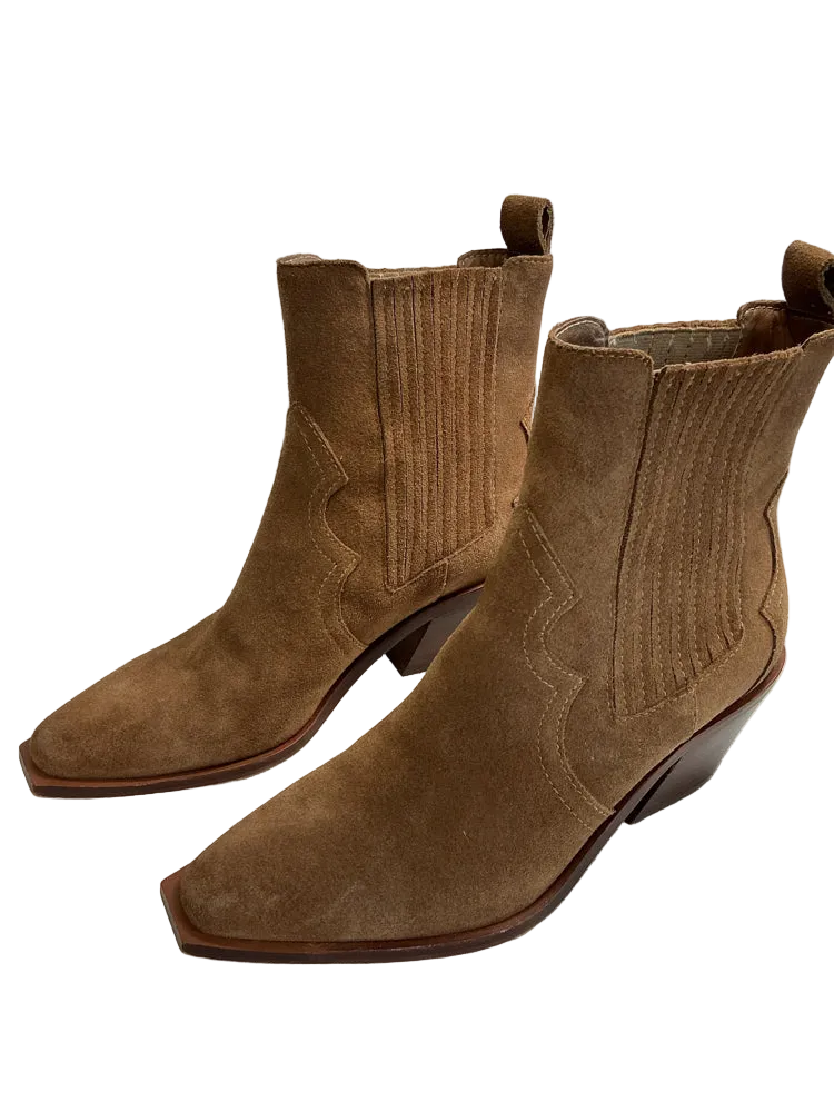 Dolce Vita Shoe Size 7 Brown Senna Booties