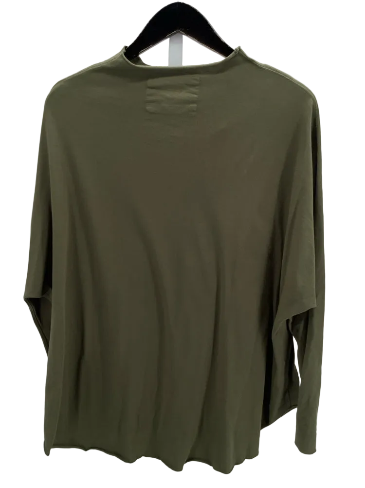 Frank & Eileen Size S Olive T-shirt