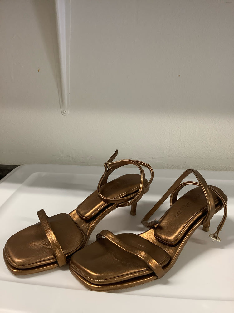 Tamara Mellon Shoe Size 7 Bronze Heels