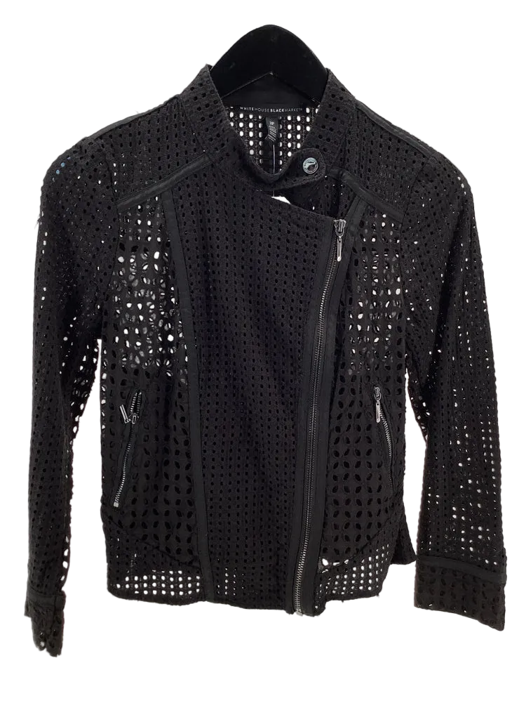 White House Black Market Size 2 Black Jacket