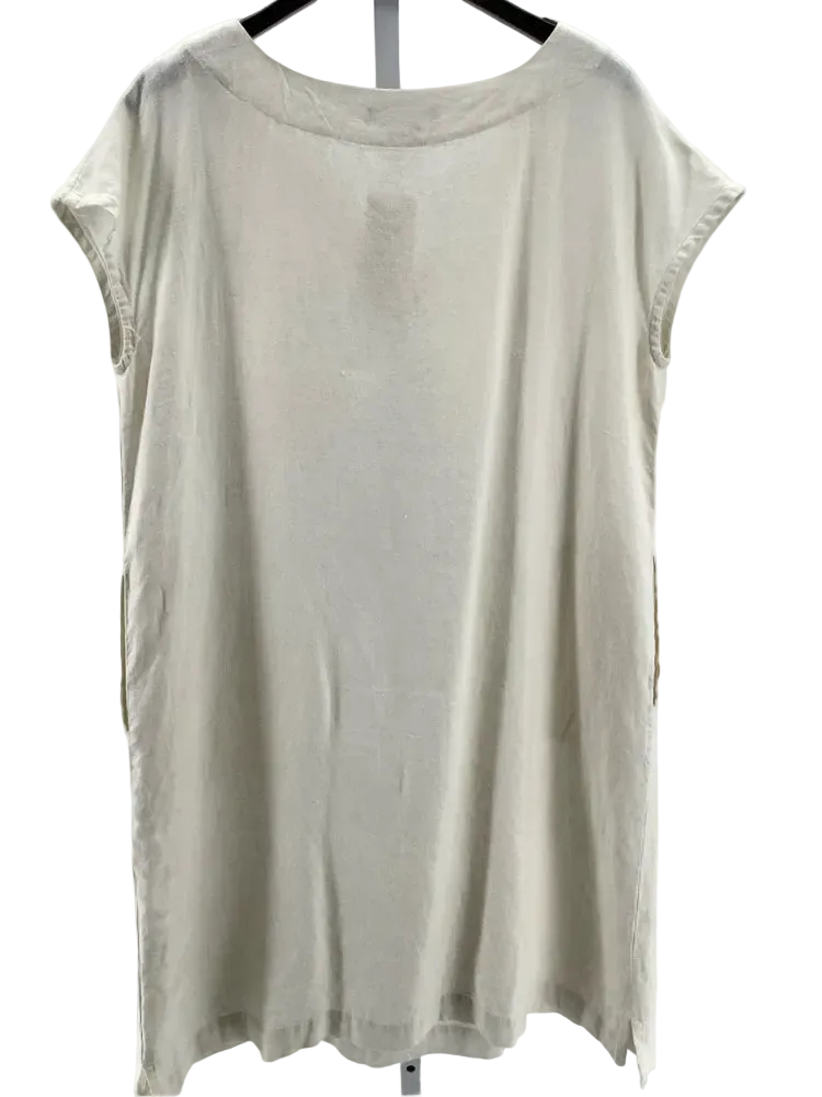 artemesia Size L Cream Dress