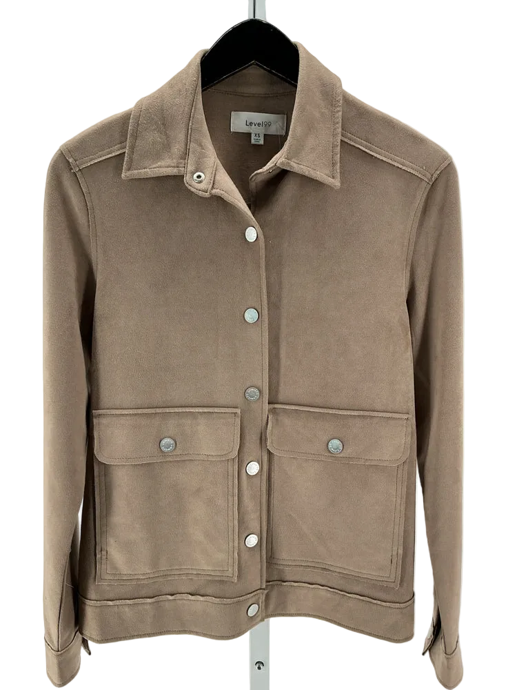 Level 99 Size XS Brown Shirt