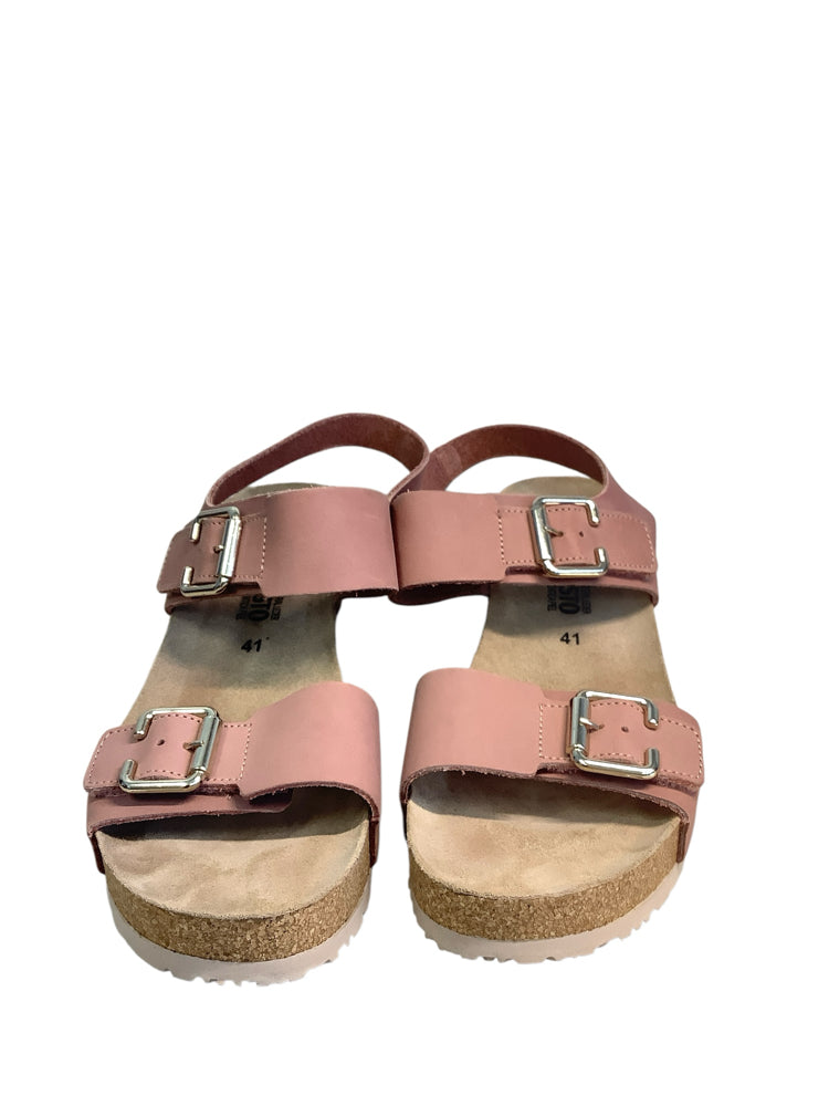 Mephisto Shoe Size 11 Pink & Tan Wedges