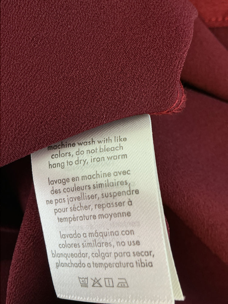 Rachel Parcell Size M Burgundy Dress