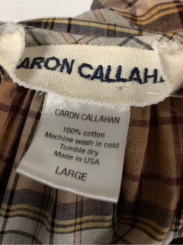 Caron Callahan Size L Brown Multi Dress