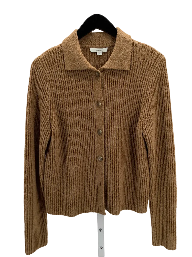 Vince Size M Tan Cardigan