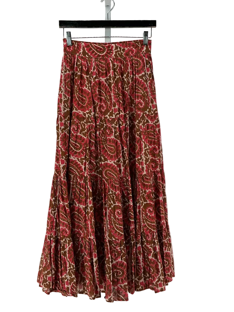 Cleobella Size XS Brown & Pink Skirt