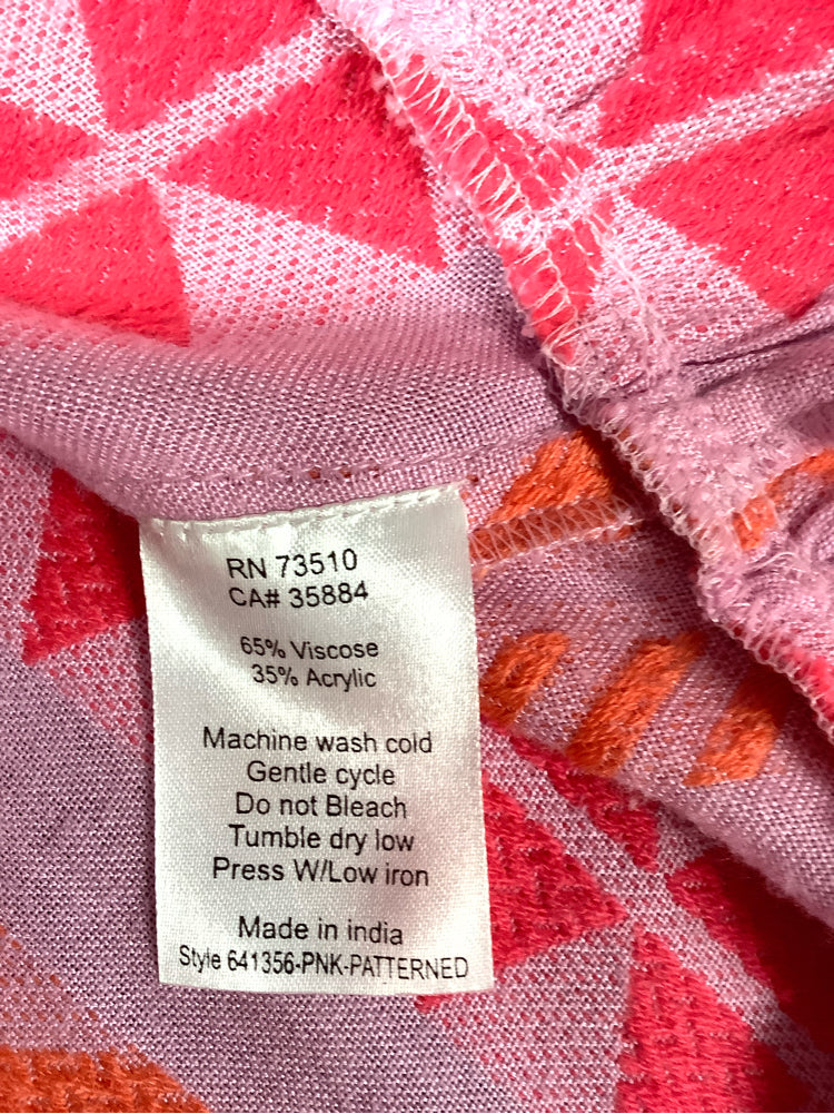 Ivy Jane Size XS Pink & Orange Shirt