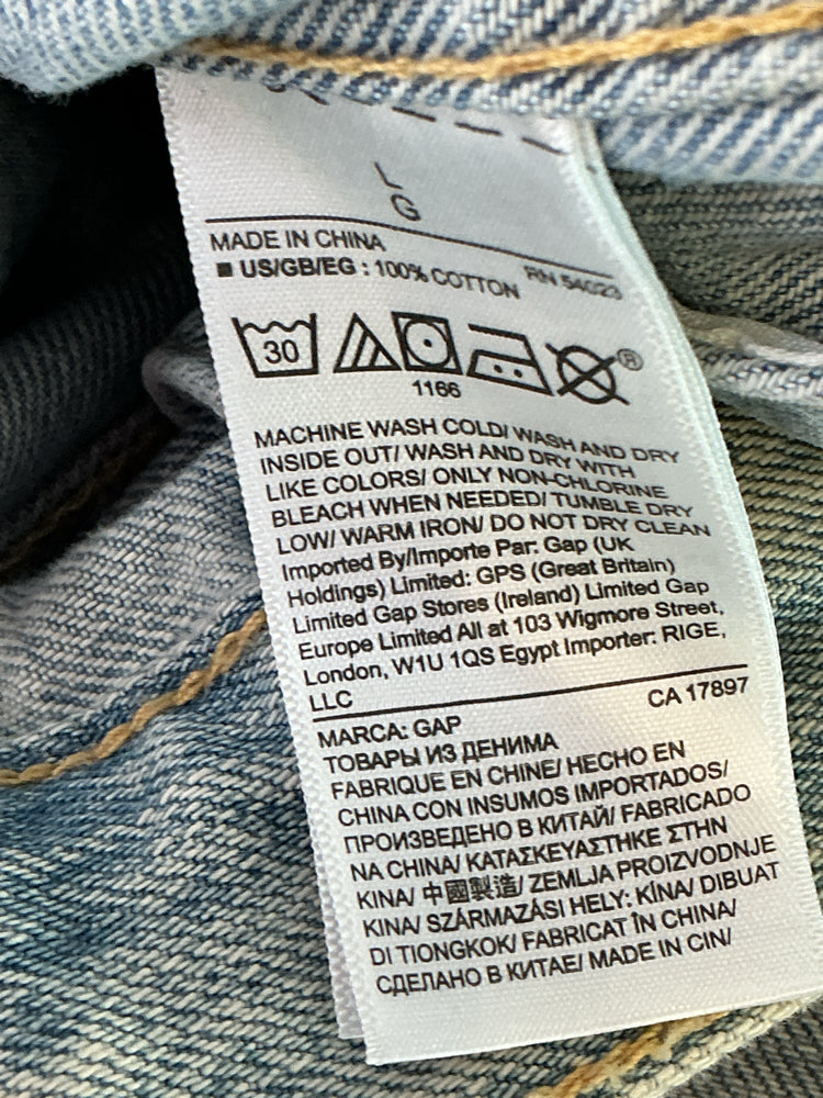 Gap Size L Blue Jacket