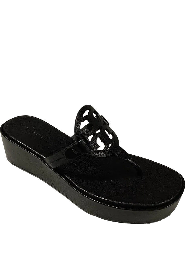 Tory Burch Shoe Size 8 Black Miller Sandals